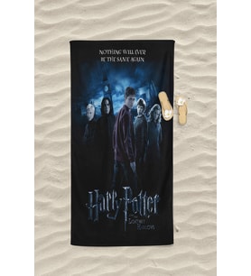 Erayshome Hediyelik Harry Potter Baskılı Plaj Banyo Havlusu