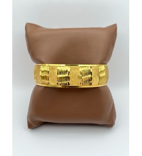 Arnes Jewelry Çelik Altın Kaplama Bilezik