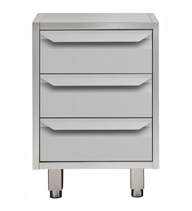 Electrolux Professional 3 Çekmeceli Alt Dolap - 600 Mm - Modular Line TE3C6