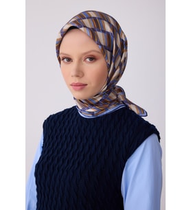 Belli 2026 Yaz Sezonu Twill İpek Eşarp 4302DTM 32