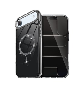 Iphone 17 Air Live Diamond Magsafe Kapak - Siyah