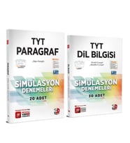 3D Yayınları TYT Paragraf ve Dil Bilgisi Deneme Seti 2 Kitap