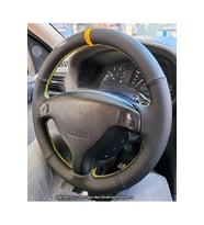 Opel Astra G 2001 Araca Uyumlu Direksiyon Kılıfı SARI YÜZÜKLÜ