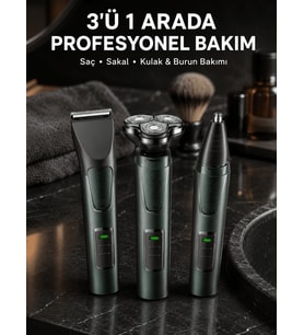 Kulak Ve Burun Başlıklı Profesyonel Tıraş Makinesi Yeni Nesil