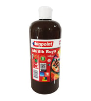 Bigpoint Akrilik Boya 500 gram Kahverengi