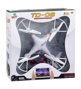 Uzaktan Kumandalı Quardcopter Drone TD-08 Beyaz