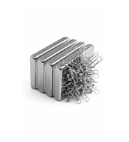 2 Adet 40x20x5mm Neodyum Magnet Güçlü N35 Mıknatıs Köşeli Nikel Kaplama