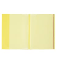Bigpoint A4 Hazır Defter Kabı 5'li Paket Şeffaf Sarı x 20 Paket