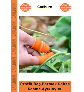 Özel Üretim Silikon Bahçe Mutfak Soyucu Aparat Pratik Baş Parmak Sebze Kesme Ayıklayıcı Erkek L Set