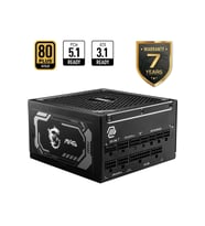 MSI 1000w 80+ Gold MAG A1000GL PCIE5 II Tam Modüler Power Supply