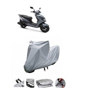 Kuba Space 50 Pro  Gri Motosiklet Brandası ARKA ÇANTA UYUMLU DEĞİLDİR