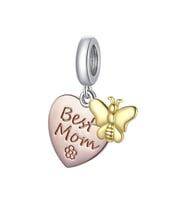 Nur Silver Best Friend Gümüş Charm NUR-BL12404
