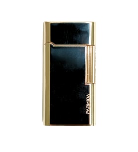 Parmida Soft Flame Siyah Gold Metal Puro Çakmağı