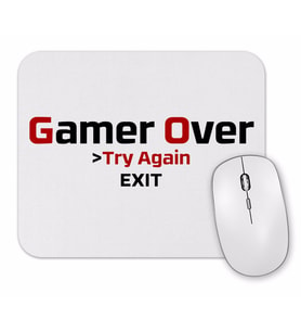 Game Over Mouse Pad