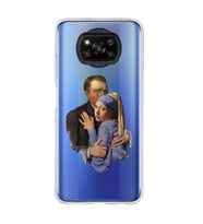 Poco X3 Pro / X3 NFC Uyumlu Van Gogh & İnci Küpeli Kız Tasarımlı Şeffaf Telefon Kılıfı