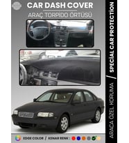 VOLVO S80 (1998-2006) Torpido Örtüsü Ön Göğüs Koruma Torpido Koruma Tam Uyum Araca Özel UV Koruma