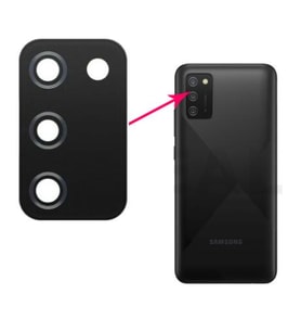 Samsung Galaxy A02s Uyumlu Kamera Lensi Cam SM-A025F