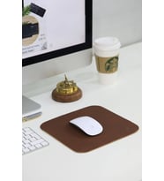 Guard Taba Hakiki Deri Mouse Pad 22 x 22 Cm - GRD251018WT1085 (Renksiz)