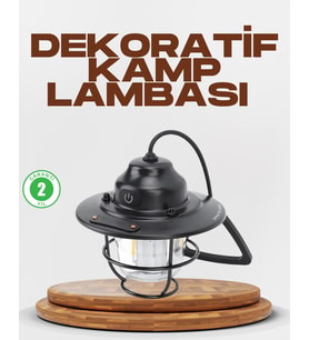 Uzun Ömürlü Bataryalı Outdoor LED Gece Lambası