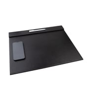Sümen Masaüstü Tekli Toplantı Odası,Otel Odası ve Resepsiyon Sümeni Desk Pad Vegan 35x45 cm.,Siyah