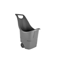 Omnipazar SO-BAHA Tekerlekli Bahçe Düzenleme Arabası 50 Litre (Antrasit)