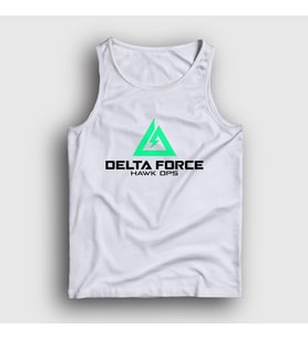 Presmono Unisex Beyaz Logo Oyun Delta Force Hawk Ops Atlet 476418tt (Beyaz)