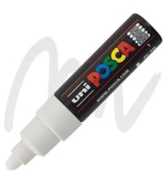 UNİ POSCA SU BAZLI POSTER MARKER 4.5-5.5 BEYAZ PC-7M