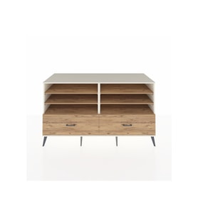 Kronos Konsol 6 Raflı 2 Çekmeceli  176x59x99 Aytaşı-Çam