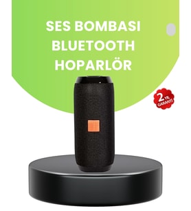 Mey İthalat® Taşınabilir Kablosuz Hoparlör 2 Woofer 2 Tweeter 12 Saat Oynatma