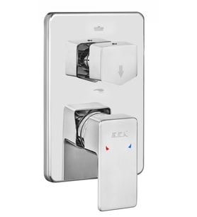 ECA Royal Ankastre Banyo Bataryası Sıva Üstü 2 Yollu 102167251-KDE (Krom)