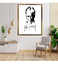 ÇERÇEVELİ ATATÜRK TABLO S405