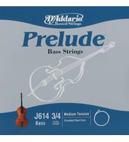 Daddario J614 Kontrabas Tek Tel  Prelude (Mİ-E), 3/4 Medium