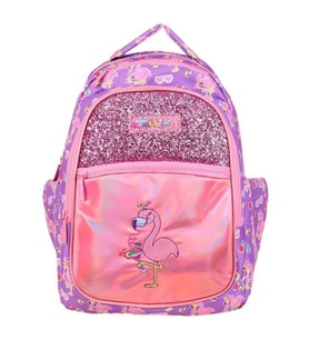 Kaukko Kids Love Sırt Çantası Aynalı Taşlı Flamingo L5137