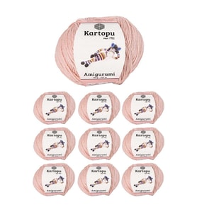 Northcity 10 Adet Amigurumi El Örgü İpi 50gr 234