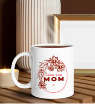 BK Gift Anneler Günü Tasarımlı Beyaz Kupa Bardak Anneye Hediye , Anneler Günü Hediyesi-4