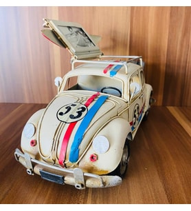 Volkswagen Beetle Classic Vosvos Dekoratif Metal Araba