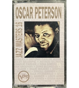 (Plak Değildir KASET tir) Oscar Peterson Jazz Masters 16 Kaset