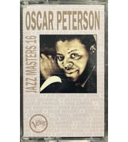 (Plak Değildir KASET tir) Oscar Peterson Jazz Masters 16 Kaset