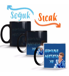 Ateez Mingi Sihirli Kupa Bardak Porselen