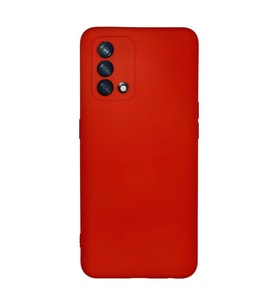 Oppo A74 4g Kılıf Nano İçi Kadife Silikon - Kırmızı