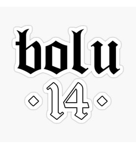 BOLU Sticker Etiket Yapıştırma 18CM