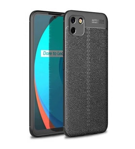 Realme C11 Kılıf Auto Fus Kapak - Siyah