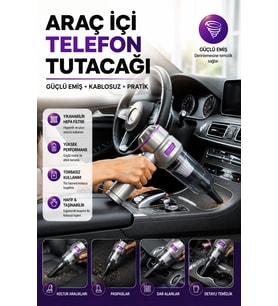 Mini El Süpürgesi Ev Araç Ofis Çok Amaçlı