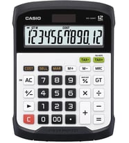 Casio WD-320MT 12 Hane Suya-Toza Dayanıklı Masa Üstü Hesap Makinesi