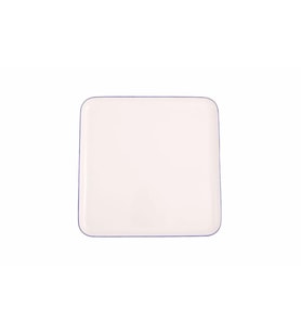 Porland Blue Stripe Düz Tabak 28x28 cm 04ALM006872
