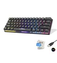 Mekanik Mini Klye Blue Switch Rgb - Siyah G509B