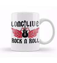 Long Live Rock N' Roll 04 Kupa Bardak Porselen