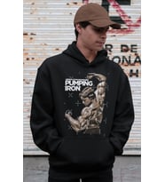 Arnold Pumping Iron Bodybuilding Fitness Unisex Oversize Sporcu Hoodie