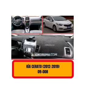 Kia Cerato K3 2013 Ön Gögüs / Panel / Torpido Korumasi / Kilifi / Halisi / Koruyucu / Örtüsü