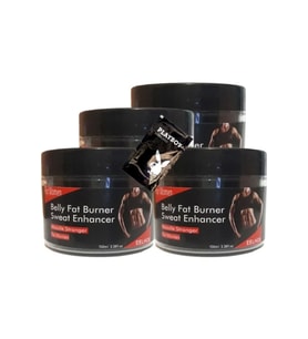 Süper Eelhoe Belly Fatburner Sweat Enh.ancer Krem 100 ml x 4 adet + Jel
